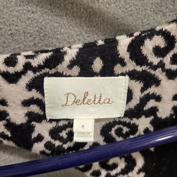 Anthropologie‎ Deletta Women Fit and Flare Dress Size Medium Pockets - Picture 4 of 8